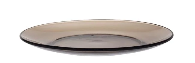 Talerz deserowy LYS SEPIA, brązowy, o190x(H)20mm Wariant podstawowy