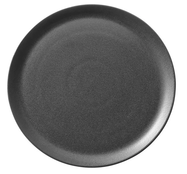 Talerz płaski 320 mm czarny - zestaw 6 sztuk Wariant podstawowy
