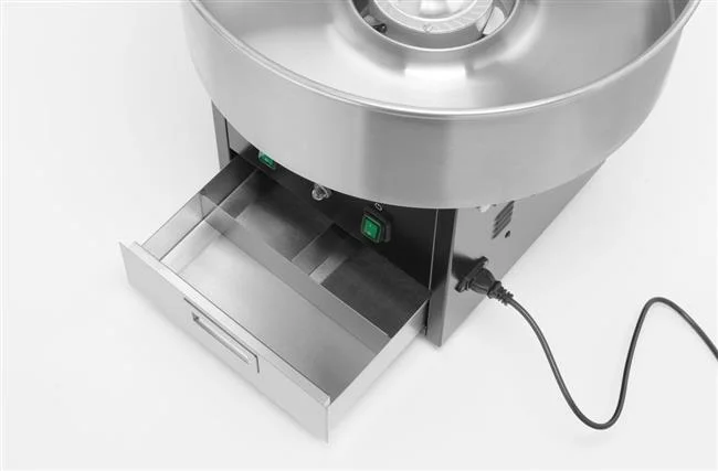 Urządzenie do waty cukrowej, HENDI, czarny, 220-240V/1130W, 520x520x(H)503mm Wariant podstawowy