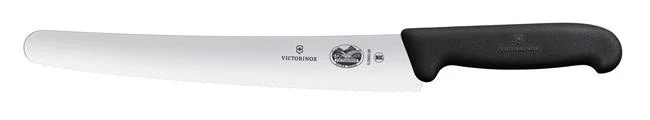 Victorinox Fibrox Nóż cukierniczy, ząbkowany, 26 cm, czarny Wariant podstawowy