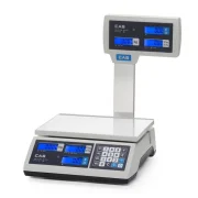 Waga kalkulacyjna z legalizacją z wysięgnikiem, CAS, 304x324x(H)419mm Wariant podstawowy