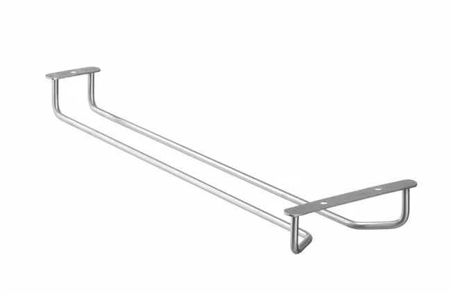 Wieszak na kieliszki, Bar up, 408x115x(H)30mm Wariant podstawowy