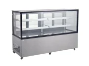 Witryna chłodnicza 2-półkowa, Arktic, 610L, 230V/500W, 1824x677x(H)1230mm Wariant podstawowy
