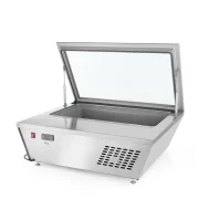 Witryna mroźnicza nastawna, Arktic, 220-240V/210W, 800x680x(H)670mm Wariant podstawowy