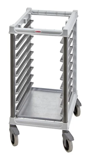 Wózek Camshelving do transportu pojemników, 9 × 600×400, Cambro, 516x783x(H)101mm Wariant podstawowy