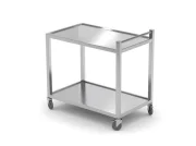 Wózek kelnerski 2-półkowy, HENDI, 900x500x(H)850mm Wariant podstawowy