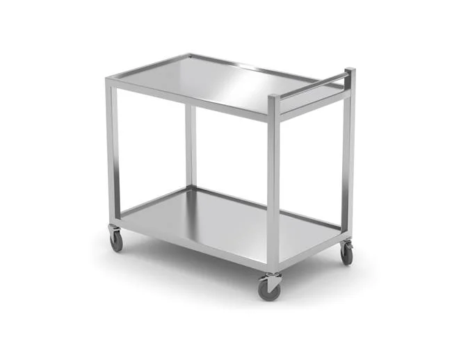 Wózek kelnerski 2-półkowy, HENDI, 900x500x(H)850mm Wariant podstawowy