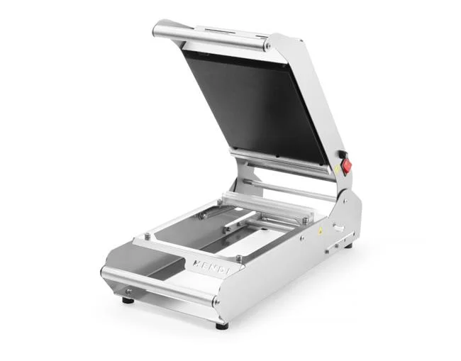 Zgrzewarka do tacek Compact , HENDI, 230V/700W, 610x214x(H)190mm Wariant podstawowy